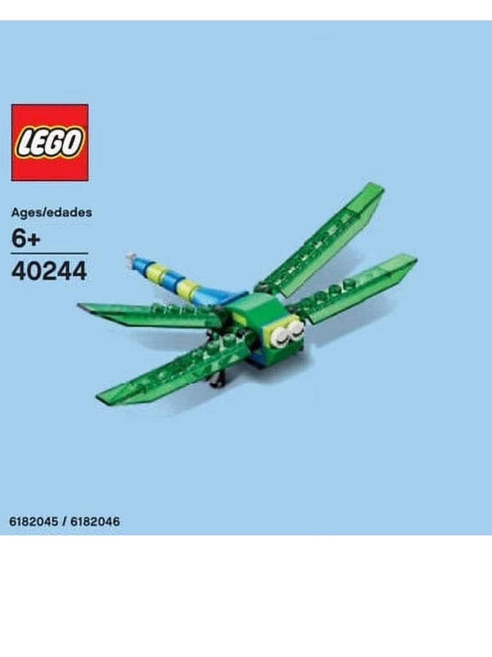 LEGO Dragonfly Mini Model Build Set #40244